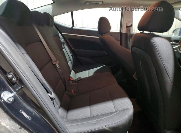 5NPD84LF6LH624717 2020 HYUNDAI ELANTRA Black Вид задніх сидінь