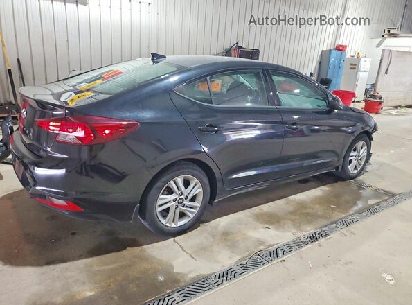 5NPD84LF6LH624717 2020 HYUNDAI ELANTRA Black Задня права чверть