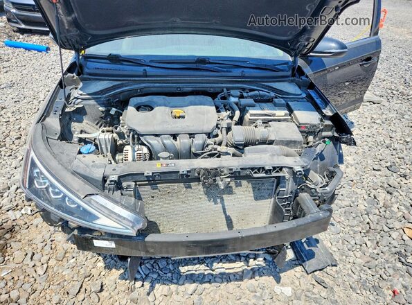5NPD84LF6LH629271 2020 HYUNDAI ELANTRA Черный Вид задней части салона