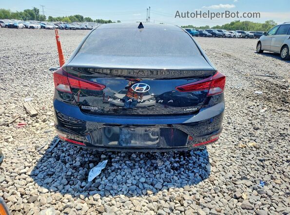 5NPD84LF6LH629271 2020 HYUNDAI ELANTRA Черный Вид сзади