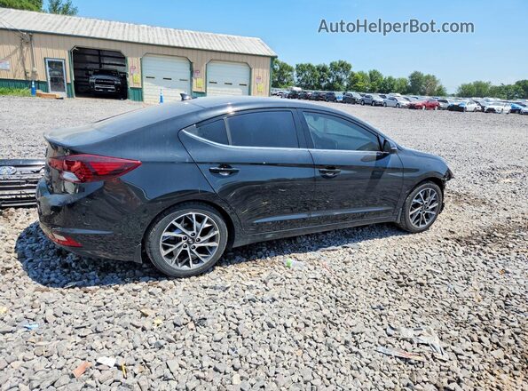 5NPD84LF6LH629271 2020 HYUNDAI ELANTRA Черный Задняя правая четверть