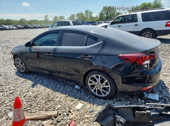 5NPD84LF6LH629271 2020 HYUNDAI ELANTRA Черный Задняя левая четверть