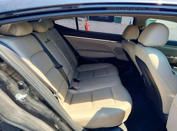 5NPD84LF6LH629271 2020 HYUNDAI ELANTRA Черный Вид задних сидений