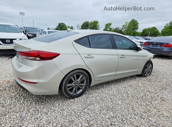 5NPD84LF7HH019158 2017 HYUNDAI ELANTRA Beige Задня права чверть