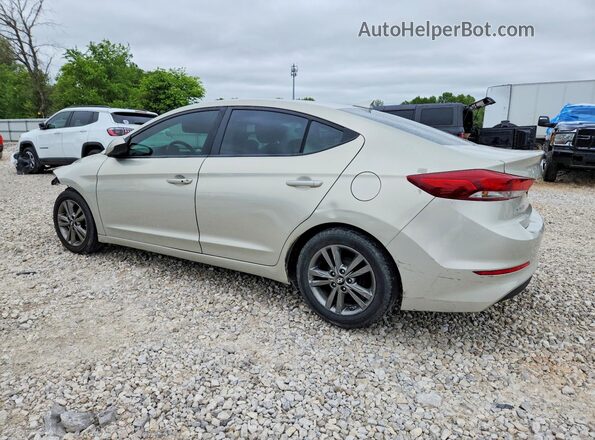 5NPD84LF7HH019158 2017 HYUNDAI ELANTRA Beige Задня ліва чверть