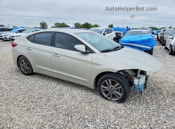 5NPD84LF7HH019158 2017 HYUNDAI ELANTRA Beige Передня права чверть