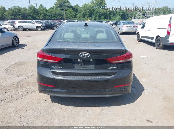 5NPD84LF7HH024814 2017 HYUNDAI ELANTRA Черный 