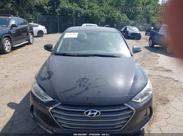 5NPD84LF7HH024814 2017 HYUNDAI ELANTRA Черный Вид спереди