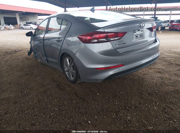 5NPD84LF7HH037613 2017 HYUNDAI ELANTRA Gray Rear left