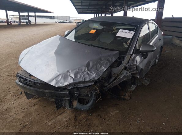 5NPD84LF7HH037613 2017 HYUNDAI ELANTRA Gray Front left