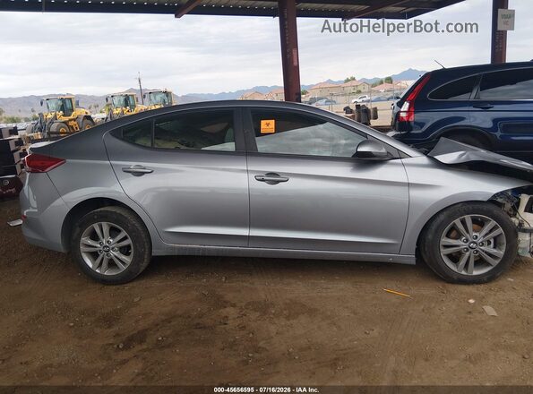5NPD84LF7HH037613 2017 HYUNDAI ELANTRA Gray Instrument cluster view