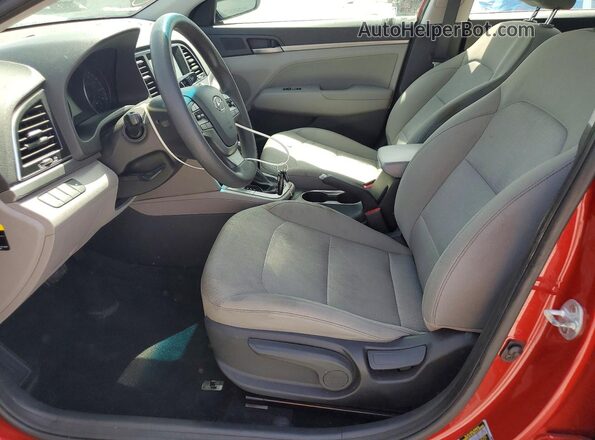 5NPD84LF7HH039359 2017 HYUNDAI ELANTRA Burgundy Vista interior delantera