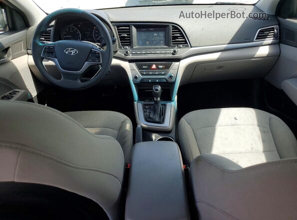 5NPD84LF7HH039359 2017 HYUNDAI ELANTRA Burgundy Vista del salpicadero