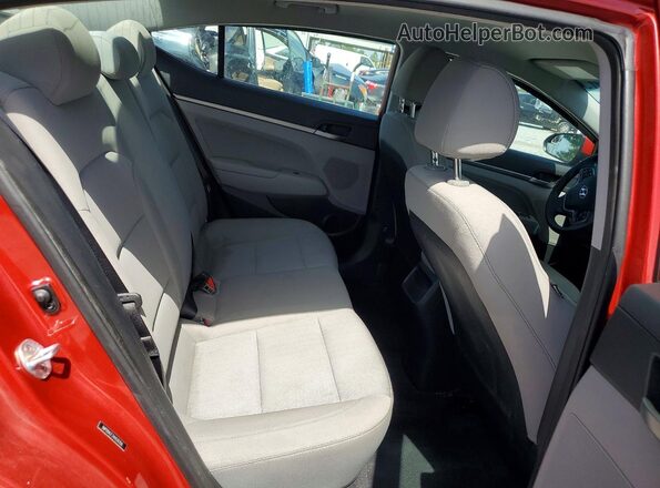 5NPD84LF7HH039359 2017 HYUNDAI ELANTRA Burgundy Vista de los asientos traseros