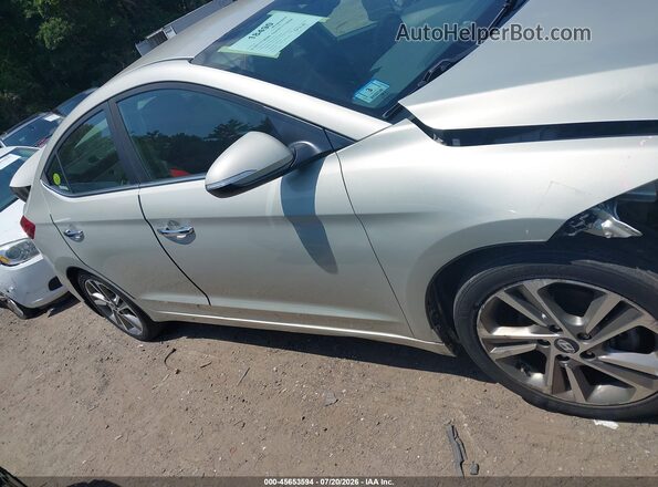 5NPD84LF7HH052953 2017 HYUNDAI ELANTRA Beige Widok zestawu wskaźników