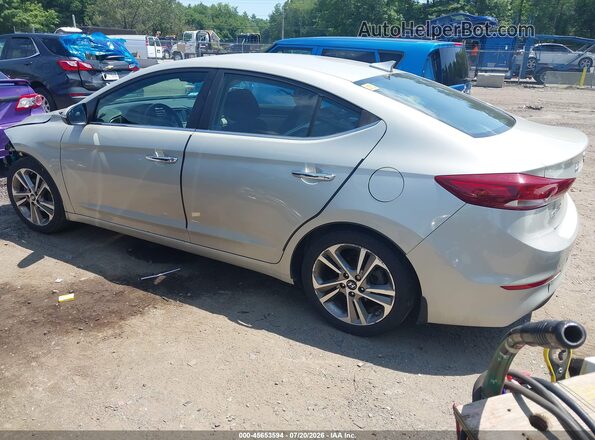5NPD84LF7HH052953 2017 HYUNDAI ELANTRA Beige Tył lewy