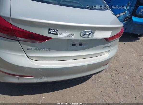 5NPD84LF7HH052953 2017 HYUNDAI ELANTRA Beige 