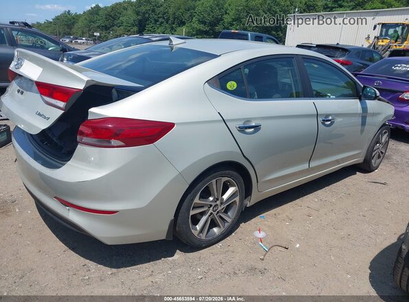 5NPD84LF7HH052953 2017 HYUNDAI ELANTRA Beige Tył prawy