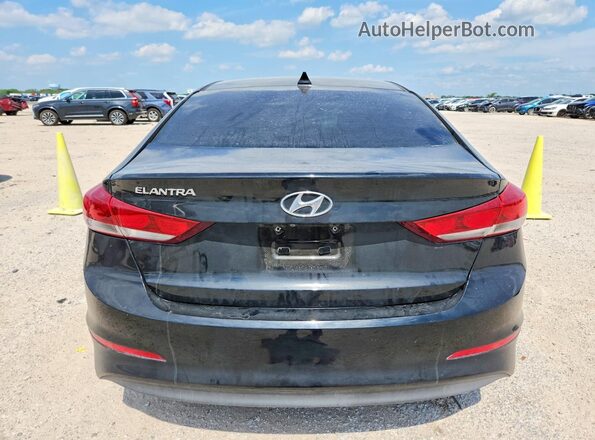 5NPD84LF7HH059546 2017 HYUNDAI ELANTRA Black უკანა ხედი