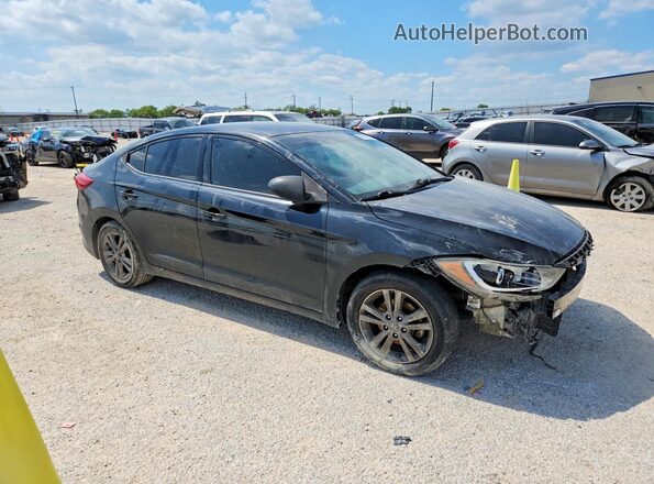 5NPD84LF7HH059546 2017 HYUNDAI ELANTRA Black წინა მარჯვენა