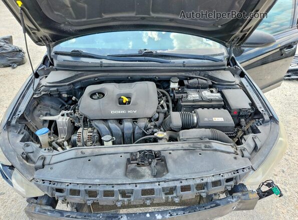 5NPD84LF7HH059546 2017 HYUNDAI ELANTRA Black უკანა სალონის ხედი