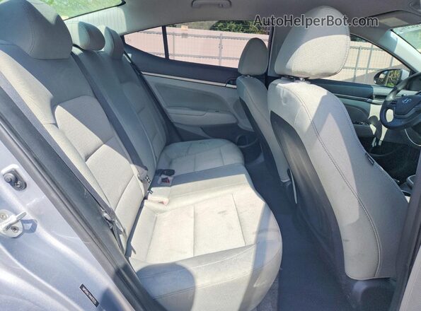 5NPD84LF7HH070725 2017 HYUNDAI ELANTRA Silver Вид задніх сидінь