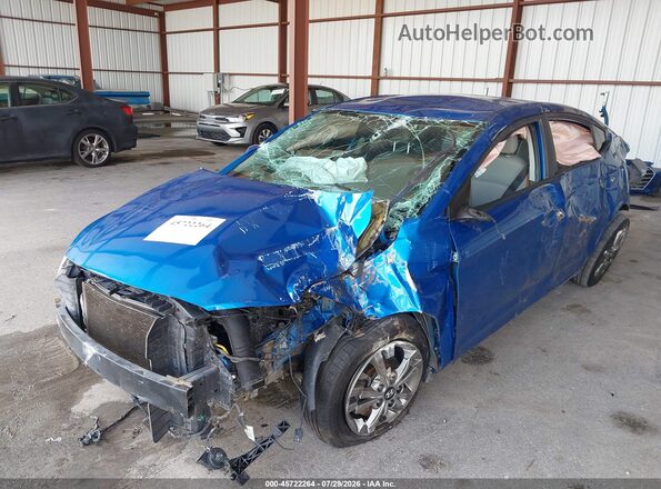 5NPD84LF7HH087119 2017 HYUNDAI ELANTRA Blue წინა ხედი
