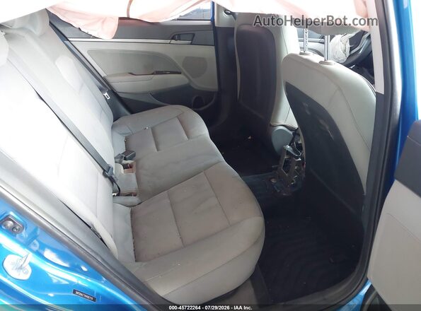 5NPD84LF7HH087119 2017 HYUNDAI ELANTRA Blue VIN კოდის სტიკერის ხედი
