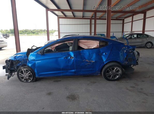 5NPD84LF7HH087119 2017 HYUNDAI ELANTRA Blue 