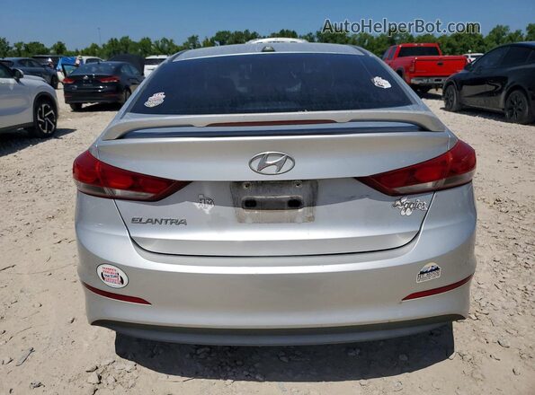 5NPD84LF7HH098749 2017 HYUNDAI ELANTRA Серебряный Вид сзади