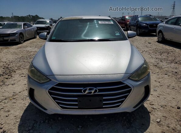 5NPD84LF7HH098749 2017 HYUNDAI ELANTRA Серебряный Вид спереди