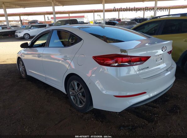5NPD84LF7HH115243 2017 HYUNDAI ELANTRA White Trasero izquierdo