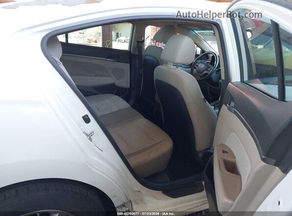 5NPD84LF7HH115243 2017 HYUNDAI ELANTRA White Vista de la etiqueta del VIN
