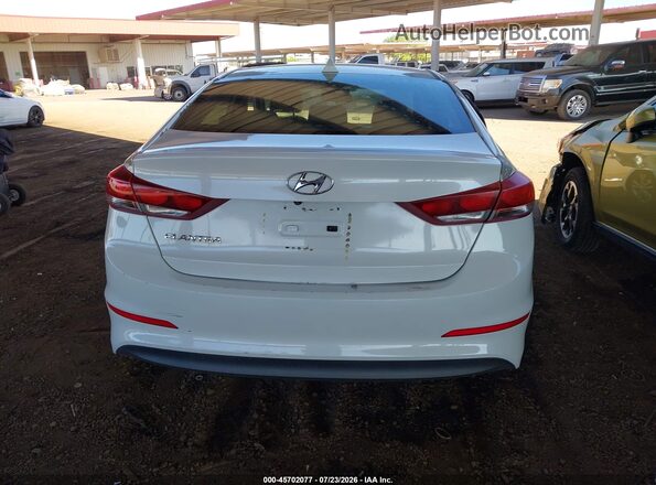 5NPD84LF7HH115243 2017 HYUNDAI ELANTRA White 