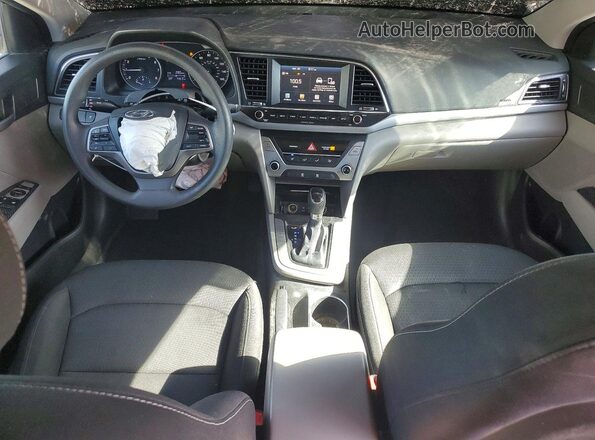 5NPD84LF7HH122936 2017 HYUNDAI ELANTRA Black Dashboard view