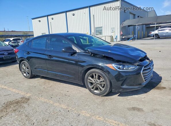 5NPD84LF7HH122936 2017 HYUNDAI ELANTRA Black Front right