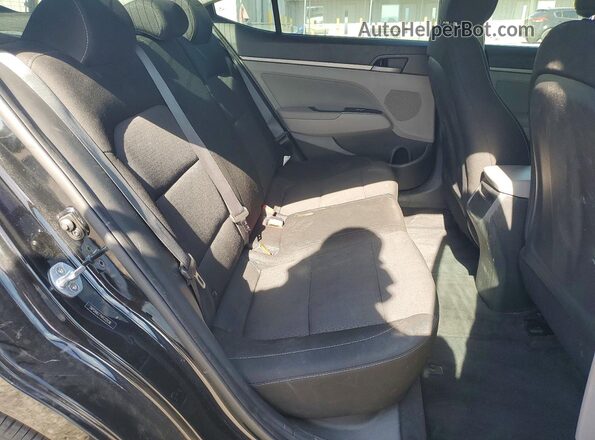 5NPD84LF7HH122936 2017 HYUNDAI ELANTRA Black Rear seats view