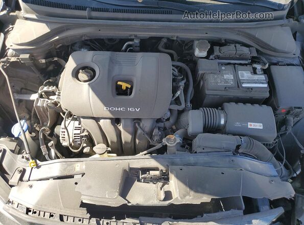 5NPD84LF7HH122936 2017 HYUNDAI ELANTRA Black Rear interior view