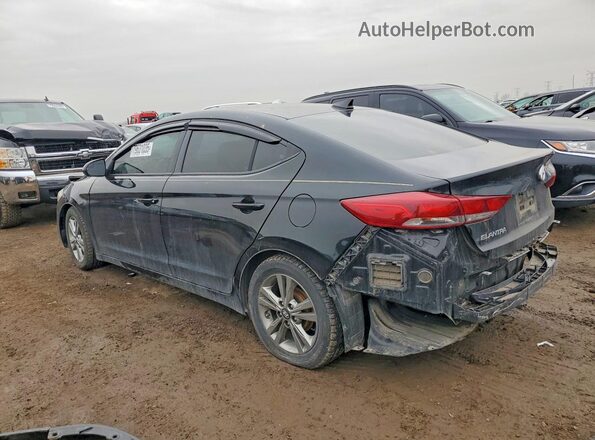 5NPD84LF7HH129563 2017 HYUNDAI ELANTRA Black Задня ліва чверть