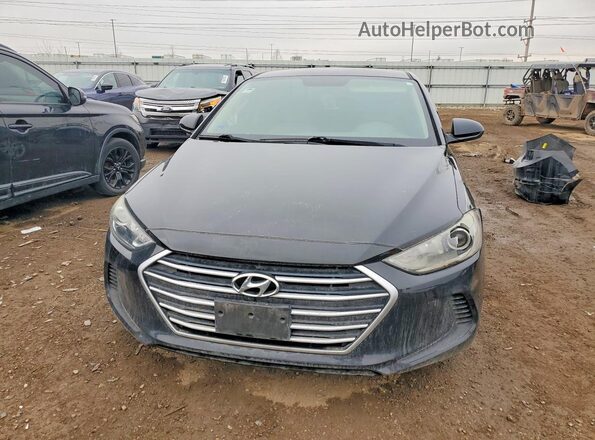5NPD84LF7HH129563 2017 HYUNDAI ELANTRA Black Вид спереду