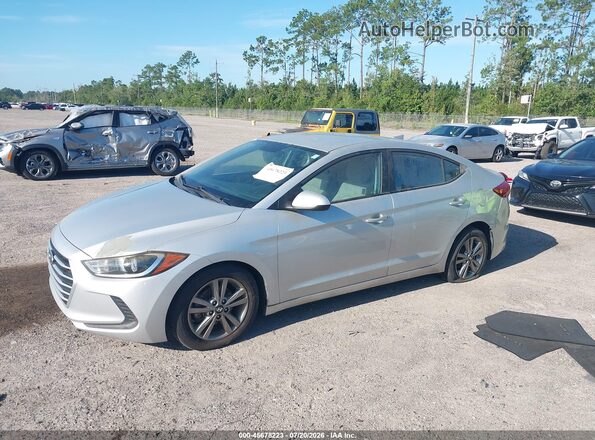 5NPD84LF7HH137534 2017 HYUNDAI ELANTRA Silver Przód lewy