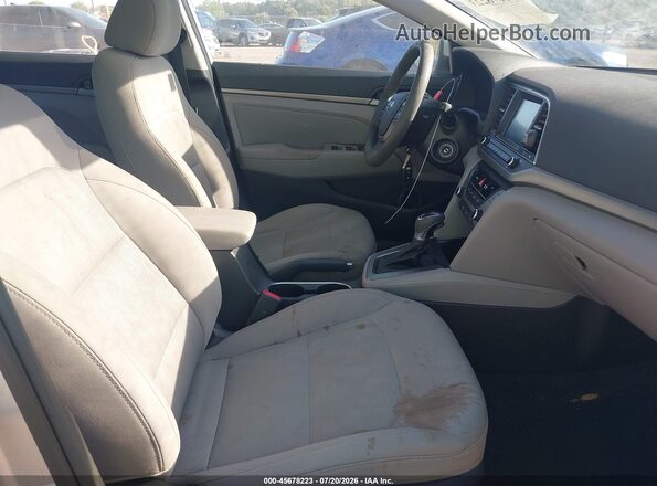 5NPD84LF7HH137534 2017 HYUNDAI ELANTRA Silver Widok wnętrza z przodu