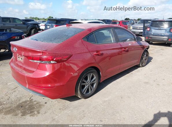 5NPD84LF7HH137758 2017 HYUNDAI ELANTRA Red Tył prawy