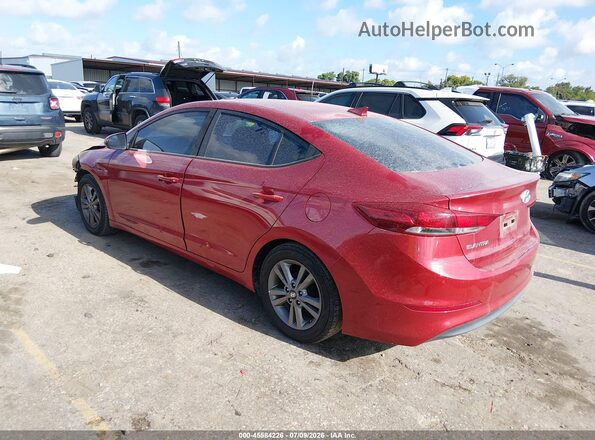 5NPD84LF7HH137758 2017 HYUNDAI ELANTRA Red Tył lewy