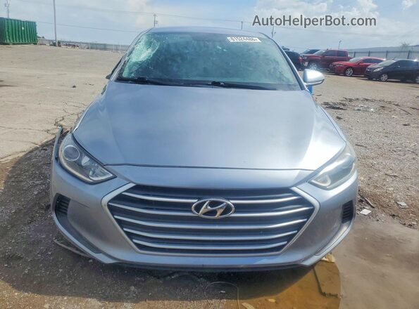 5NPD84LF7HH147674 2017 HYUNDAI ELANTRA Silver Вид спереду