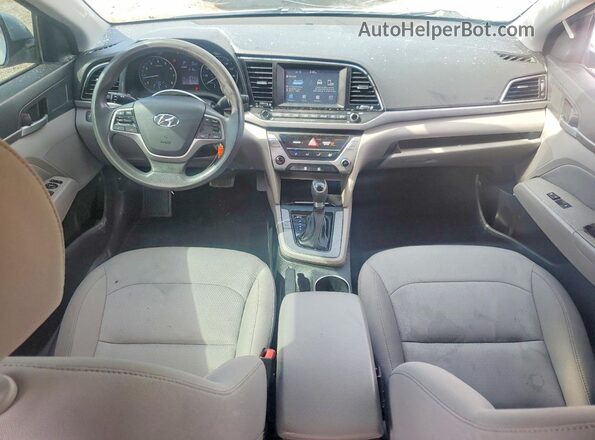 5NPD84LF7HH147674 2017 HYUNDAI ELANTRA Silver Вид панелі приладів