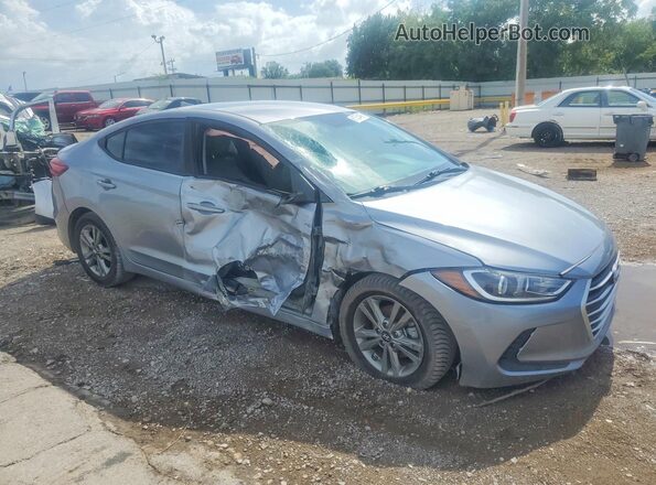 5NPD84LF7HH147674 2017 HYUNDAI ELANTRA Silver Передня права чверть