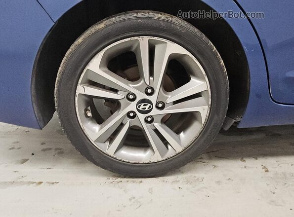 5NPD84LF7HH151160 2017 HYUNDAI ELANTRA Blue 