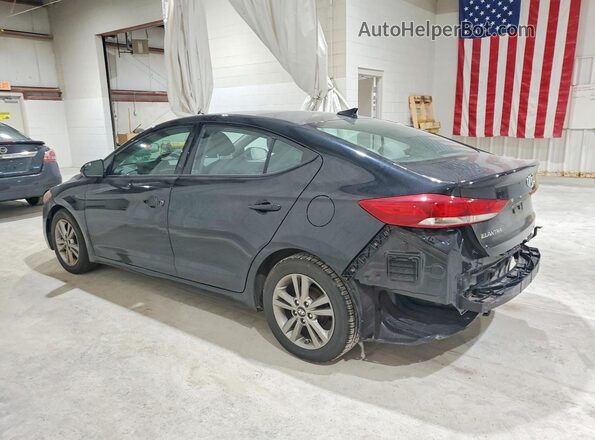 5NPD84LF7HH168136 2017 HYUNDAI ELANTRA Black Trasero izquierdo