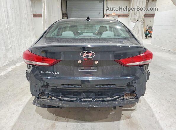 5NPD84LF7HH168136 2017 HYUNDAI ELANTRA Black Vista trasera